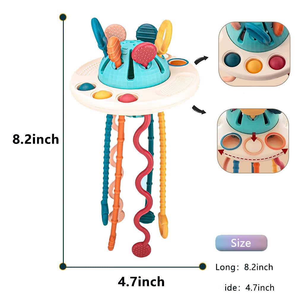 PATPAT Sensory Toys for Kids,Activity Toy for Baby Sensory Development Pop It Toy Montessori Silicone Toys for Toddler Soothing Toy Kids Interactive Toy Early Educational Toys for Infants Newborns PATPAT Sensory Toys for Kids,Activity Toy for Baby Sensory Development Pop It Toy Montessori Silicone Toys for Toddler Soothing Toy Kids Interactive Toy Early Educational Toys for Infants Newborns
